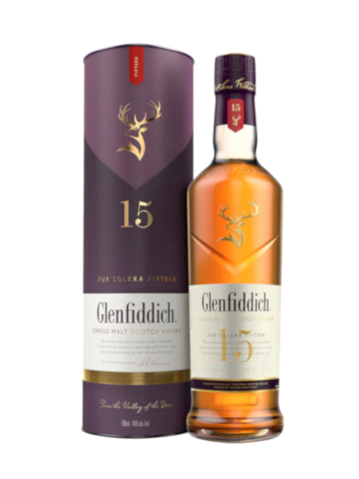 Glenfiddich 15 Year Old Single Malt Scotch Whisky