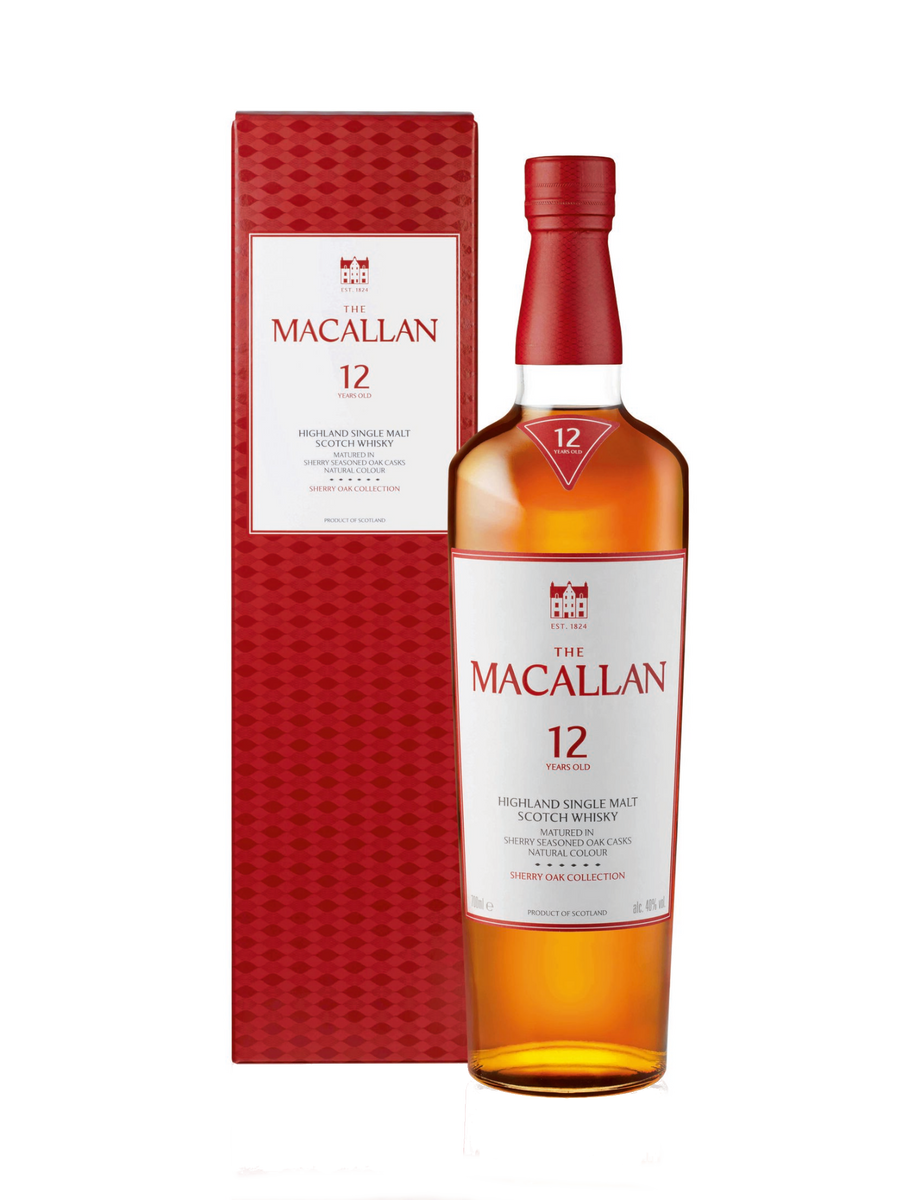 The Macallan Sherry Oak 12 Years Old – Wine Connection