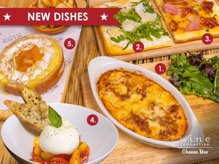 NEW CHEESEY DISHES