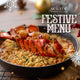 Sleigh the Christmas season with our new Festive Menu!