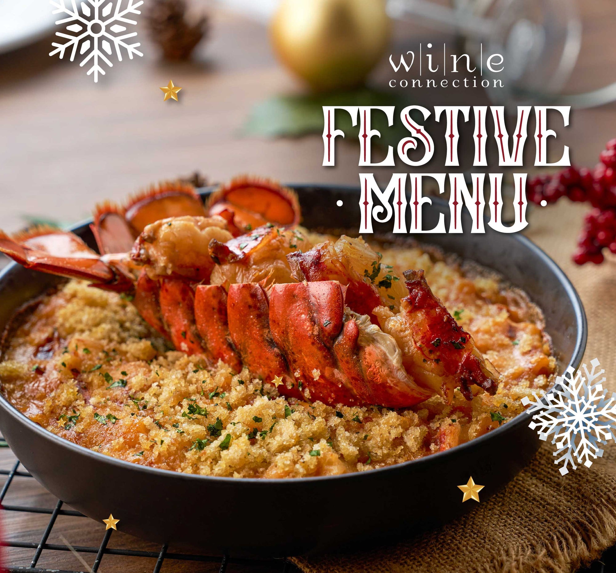 Sleigh the Christmas season with our new Festive Menu!