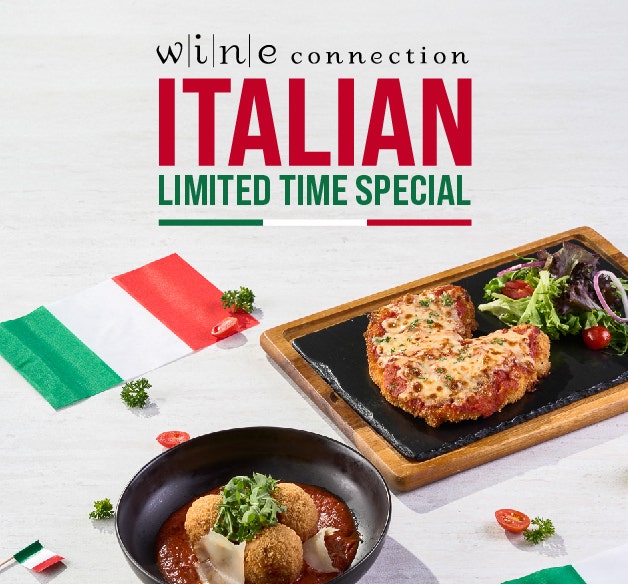 Get a taste of ITALY in all Bistros!