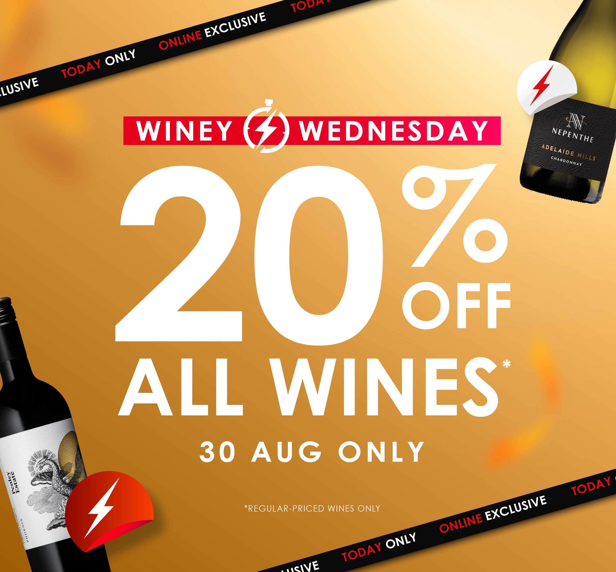 20% Off All Wines