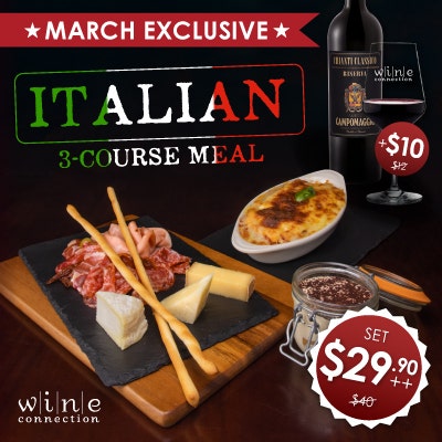 Special Italian 3-Course Meal