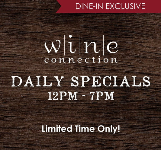 OCTOBER DAILY SPECIALS
