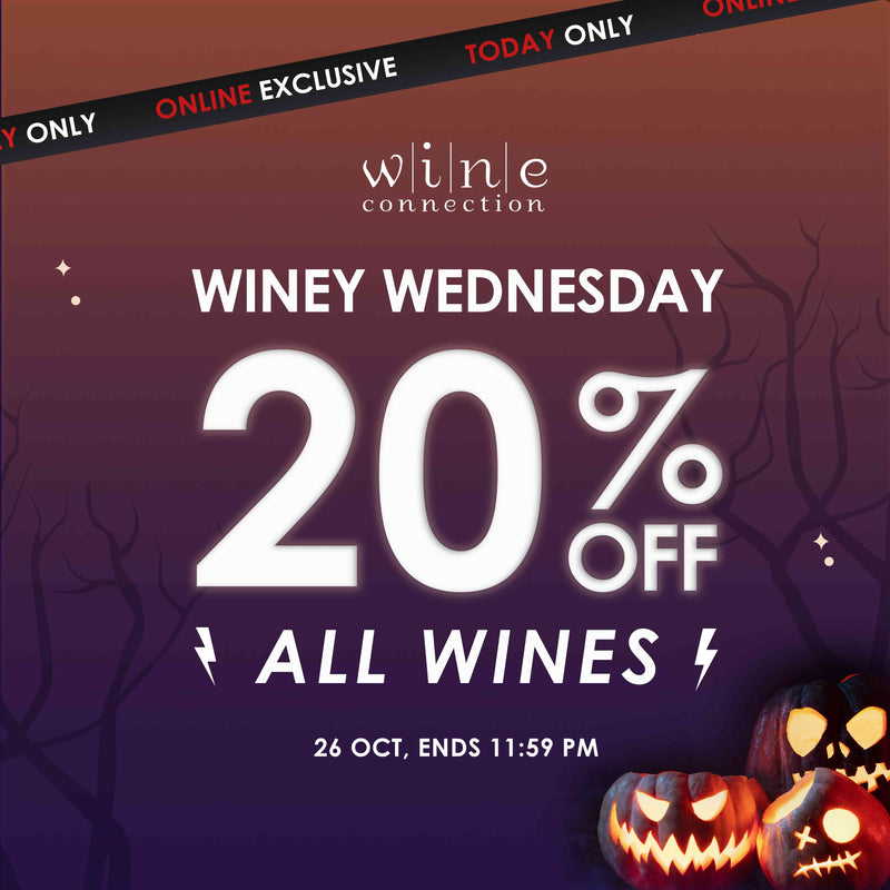 20% OFF REGULAR-PRICED WINES