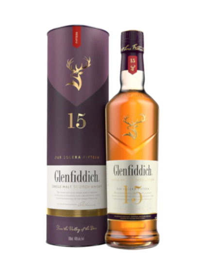 Glenfiddich 15 Year Old Single Malt Scotch Whisky