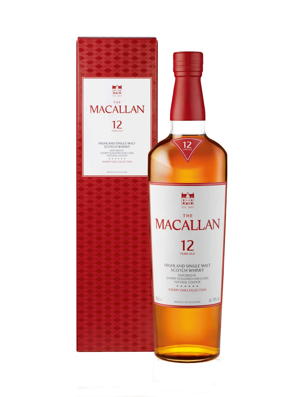 The Macallan Sherry Oak 12 Years Old – Wine Connection