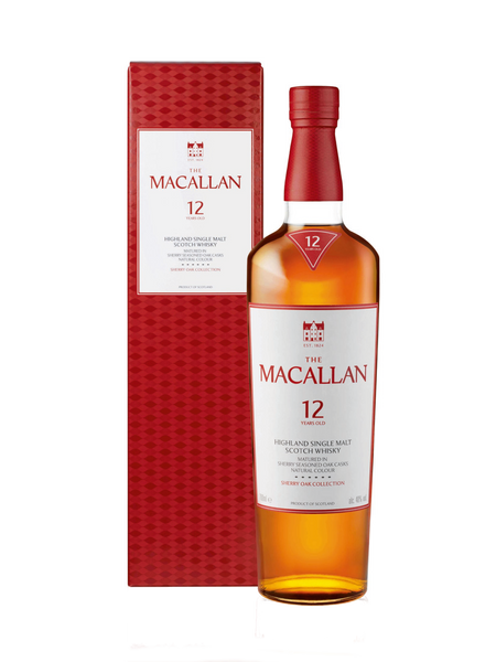 The Macallan Sherry Oak 12 Years Old – Wine Connection
