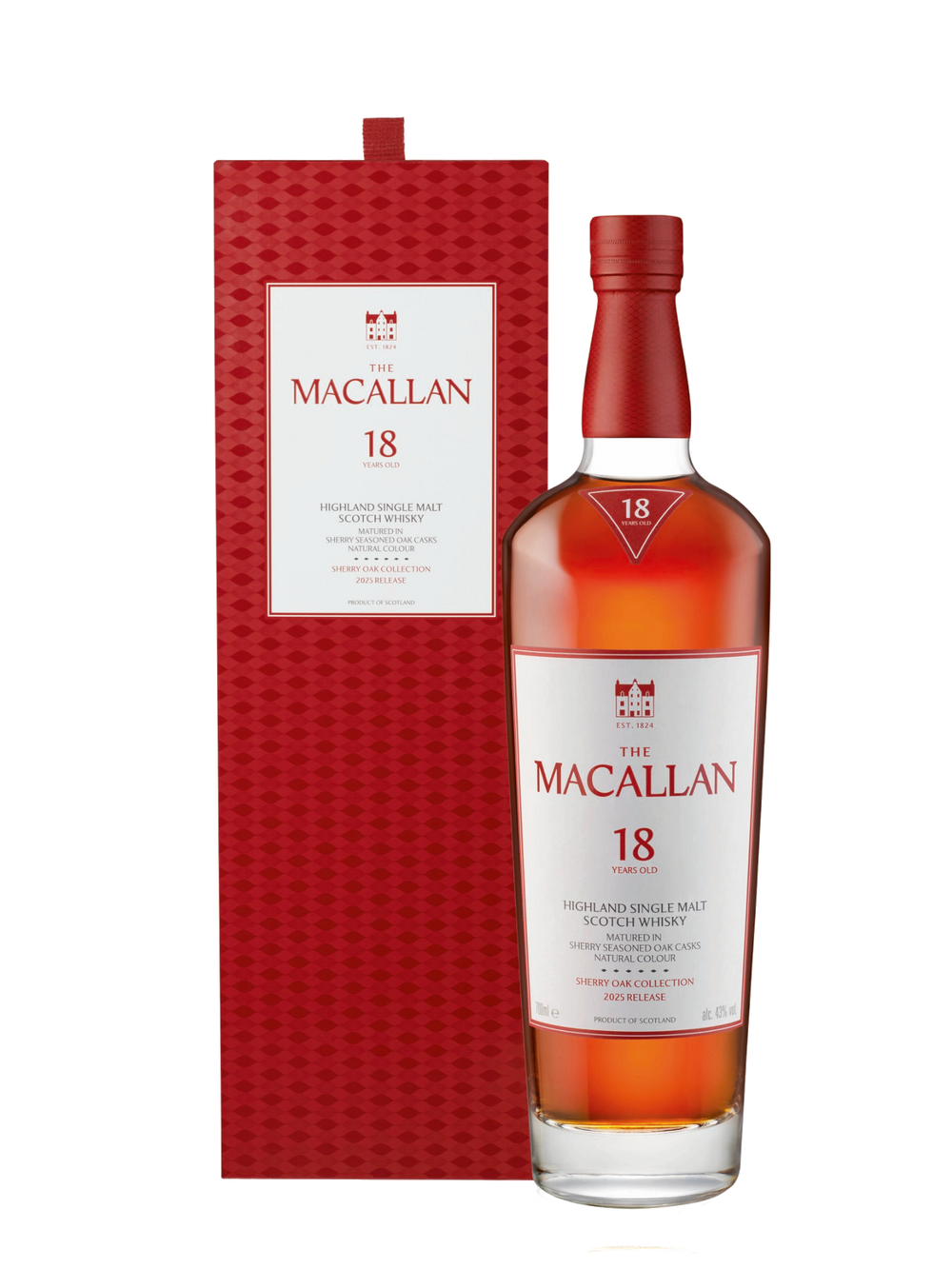 The MACALLAN 18☆ The Macallan Sherry Oak 18 Years Old – Wine Connection