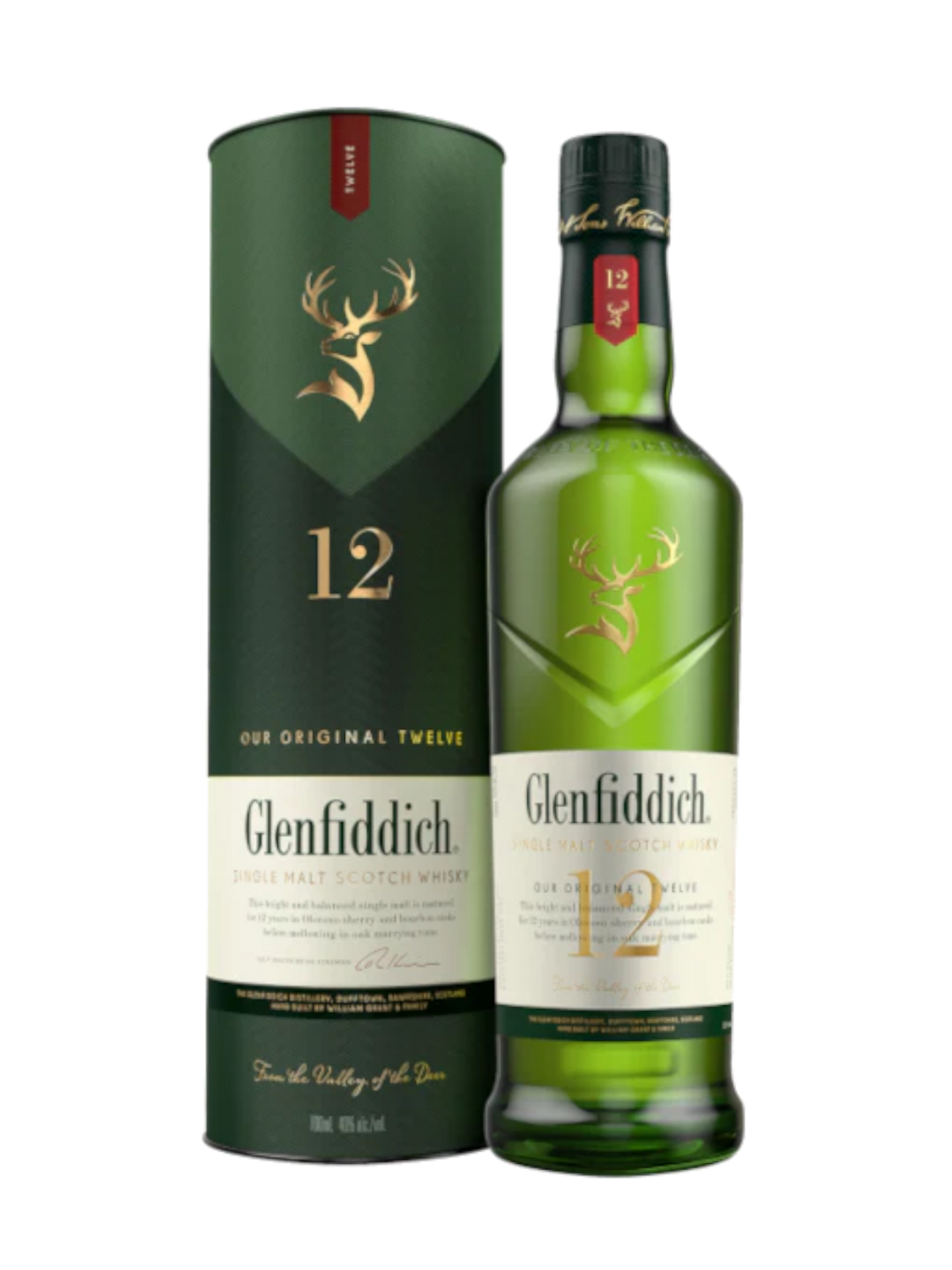 Glenfiddich 12 Years - Single Malt Whisky 70Cl