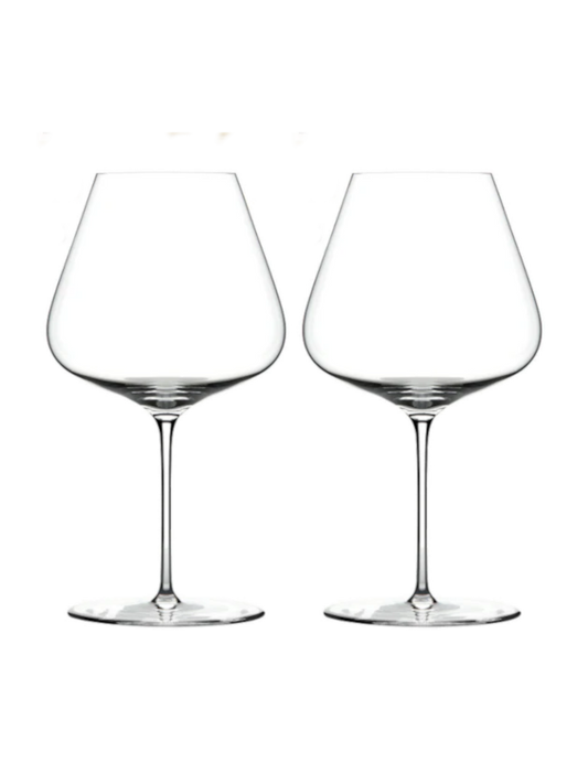 ZALTO - Burgundy Wine Glass Pack of 2