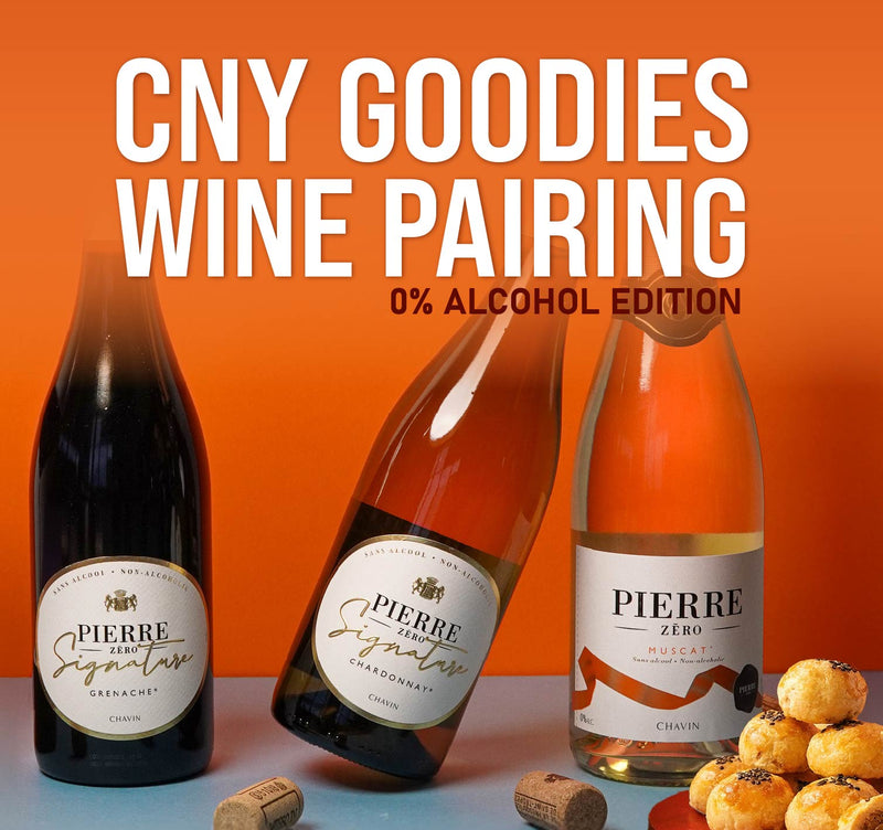 CNY Goodies Wine Pairing Session - 0% Alcohol Edition