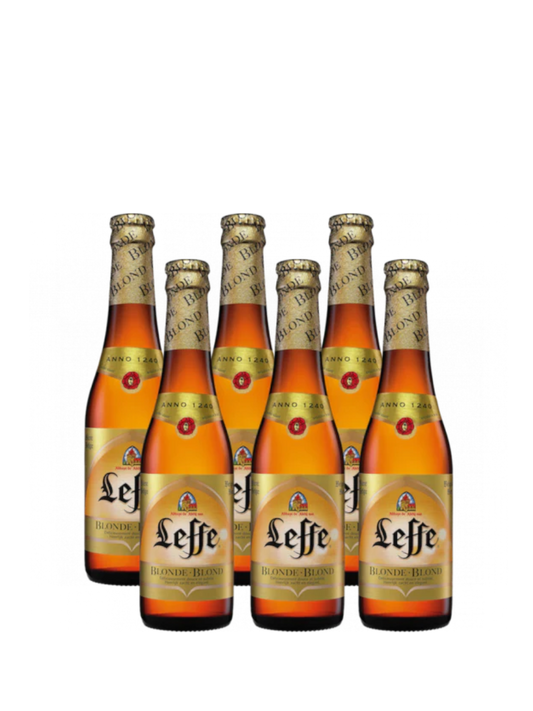 LEFFE - Blonde - Belgian Beer - 6 pack