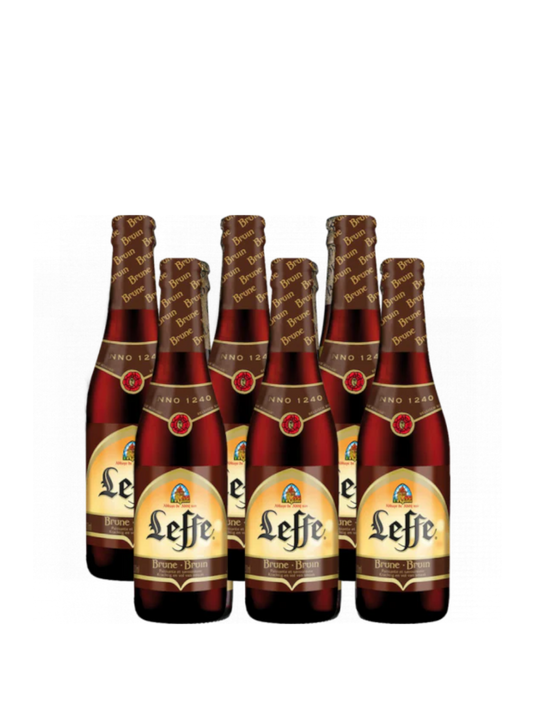 LEFFE - Brune - Belgian Beer - 6 pack