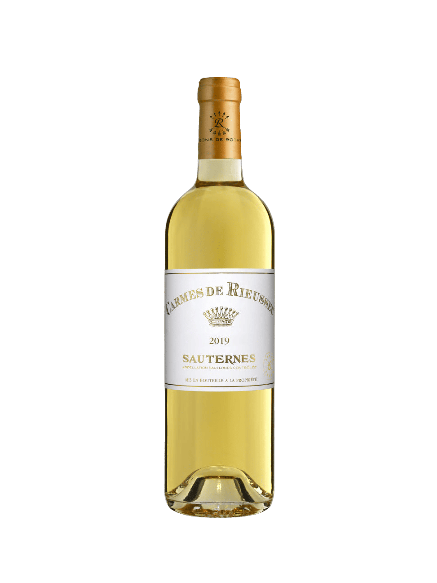 CARMES DE RIEUSSEC 2019 - Sauternes - Half Bottle - Bordeaux, France