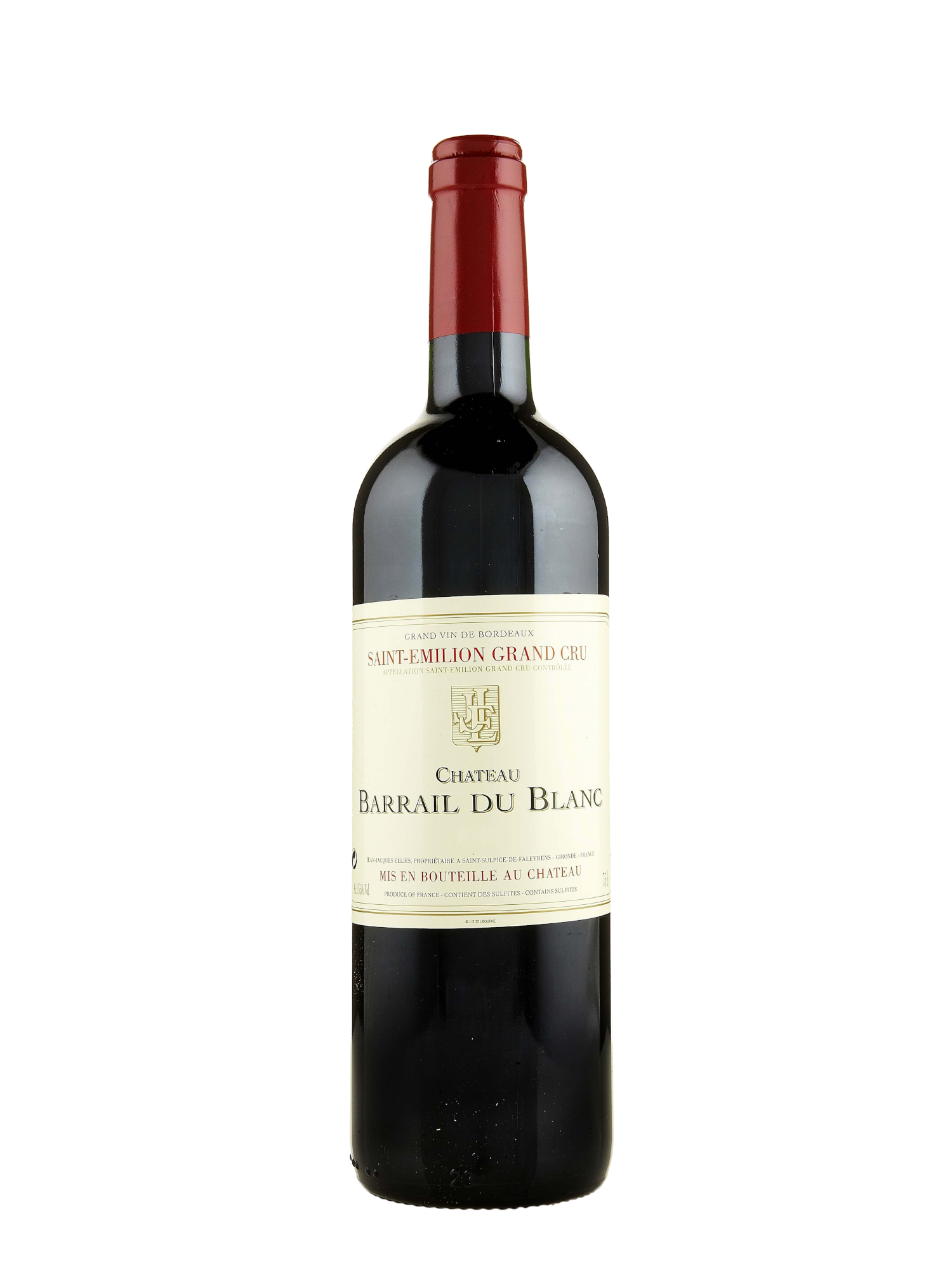 CHÂTEAU BARRAIL DU BLANC 2016 - Saint-Émilion Grand Cru - Bordeaux - France