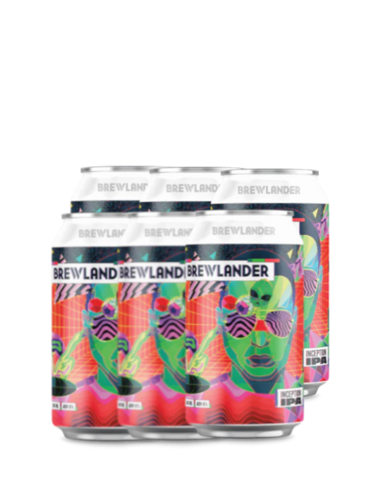 BREWLANDER - Inception IPA - Craft Beer - 6-pack