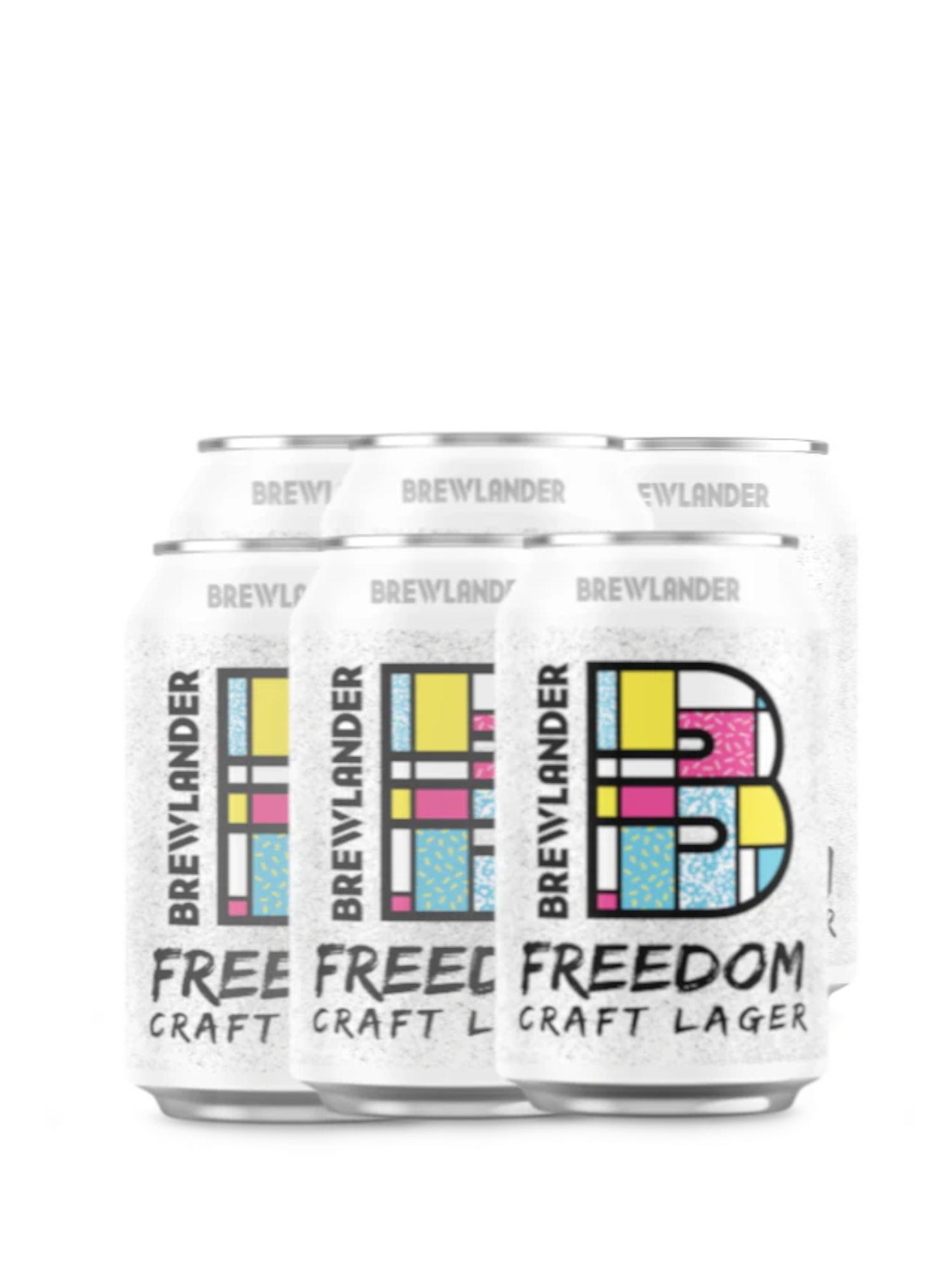 BREWLANDER - Freedom Lager - Craft Beer - 6 pack