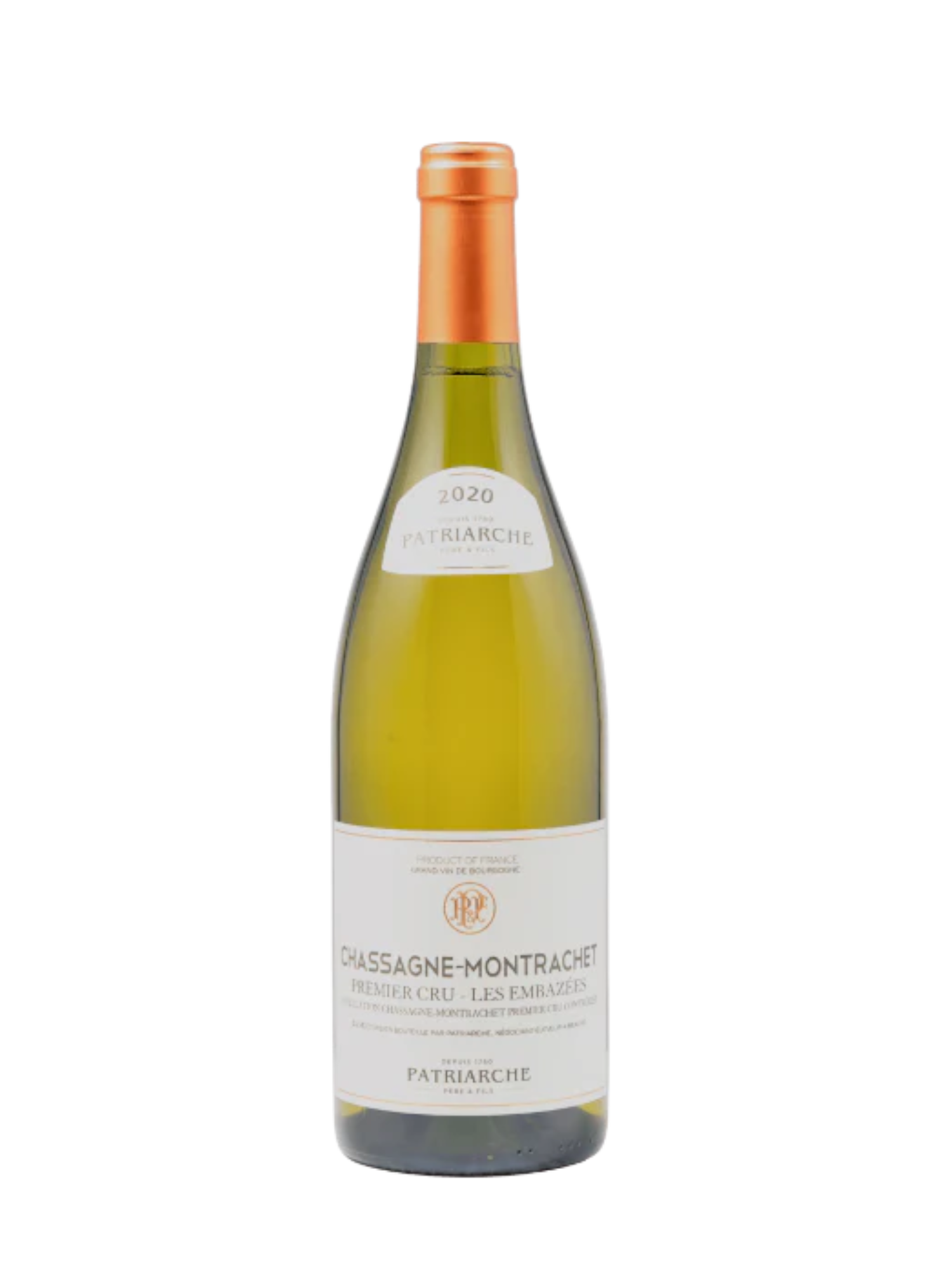 PATRIARCHE PÈRE & FILS 2017 - Chassagne Montrachet 1er Cru "Les Embazées" - Chardonnay - Burgundy, France