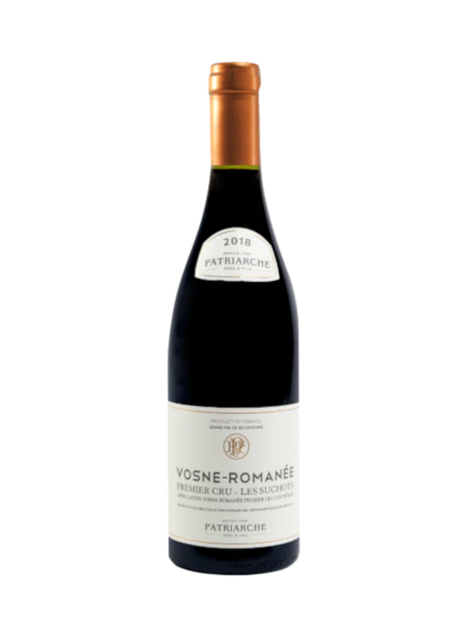 PATRIARCHE PÈRE & FILS 2018 - Vosne Romanée 1er Cru "Les Suchots" - Pinot Noir - Burgundy, France