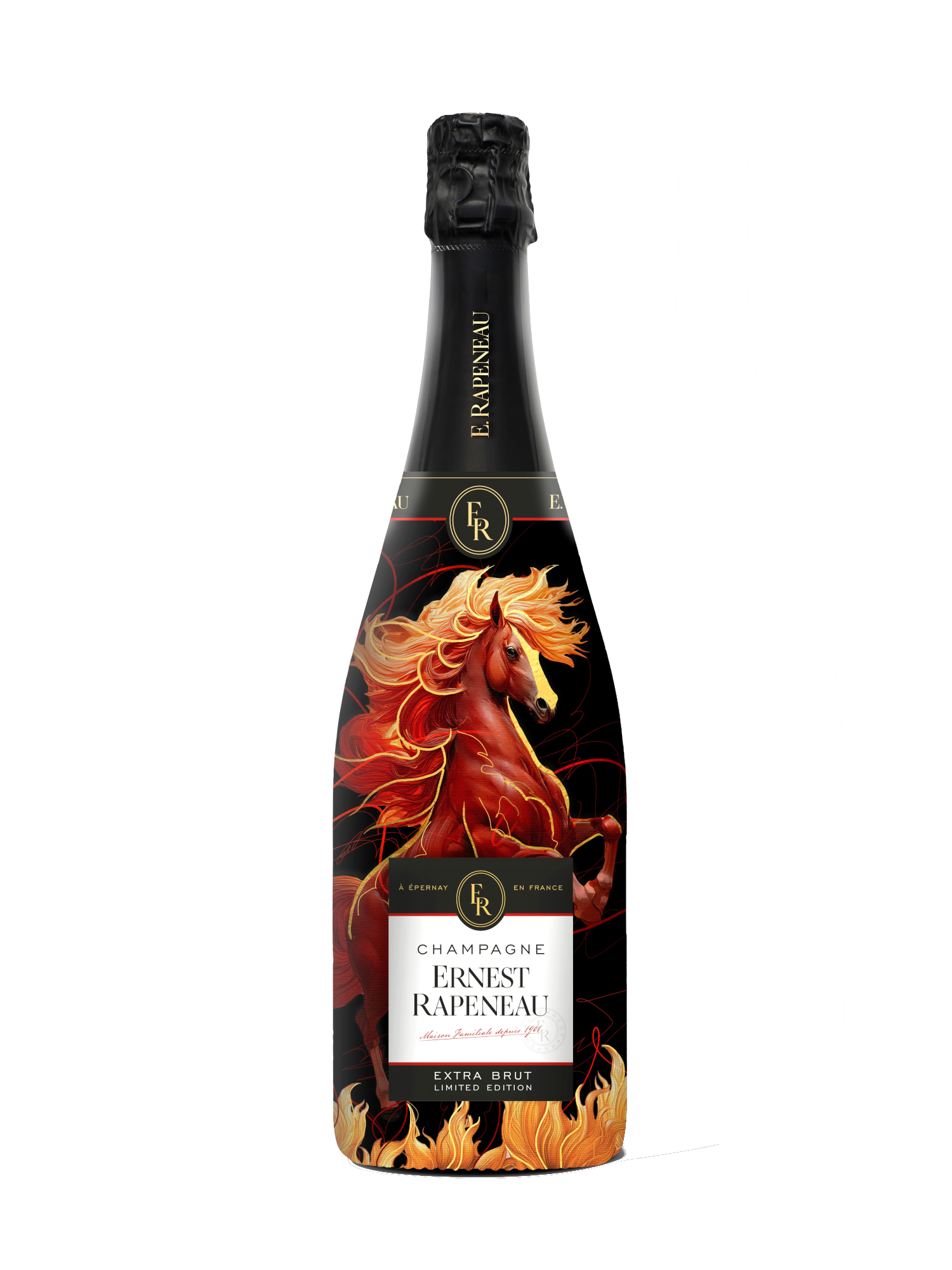 ERNEST RAPENEAU - CNY Limited Edition Fire Horse - Extra Brut NV - Champagne - France