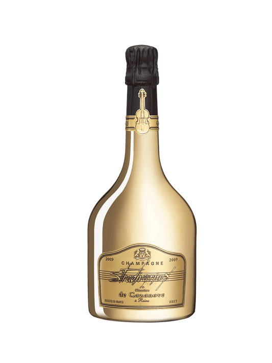 CHARLES DE CAZANOVE "Cuvée Stradivarius" 2009 - Gold Limited Edition - Vintage Champagne 2009 - France