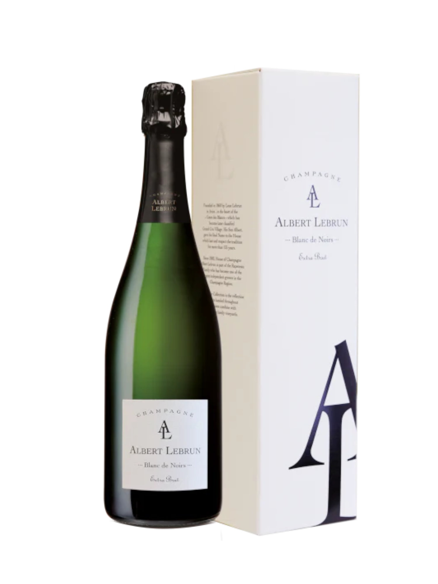 ALBERT LEBRUN - Collection Terroir - Champagne Extra Brut Blanc De Noirs - France (with Gift Box)