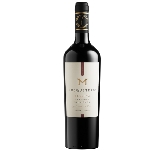 MOSQUETEROS RESERVA 2022 - Cabernet Sauvignon - Chile