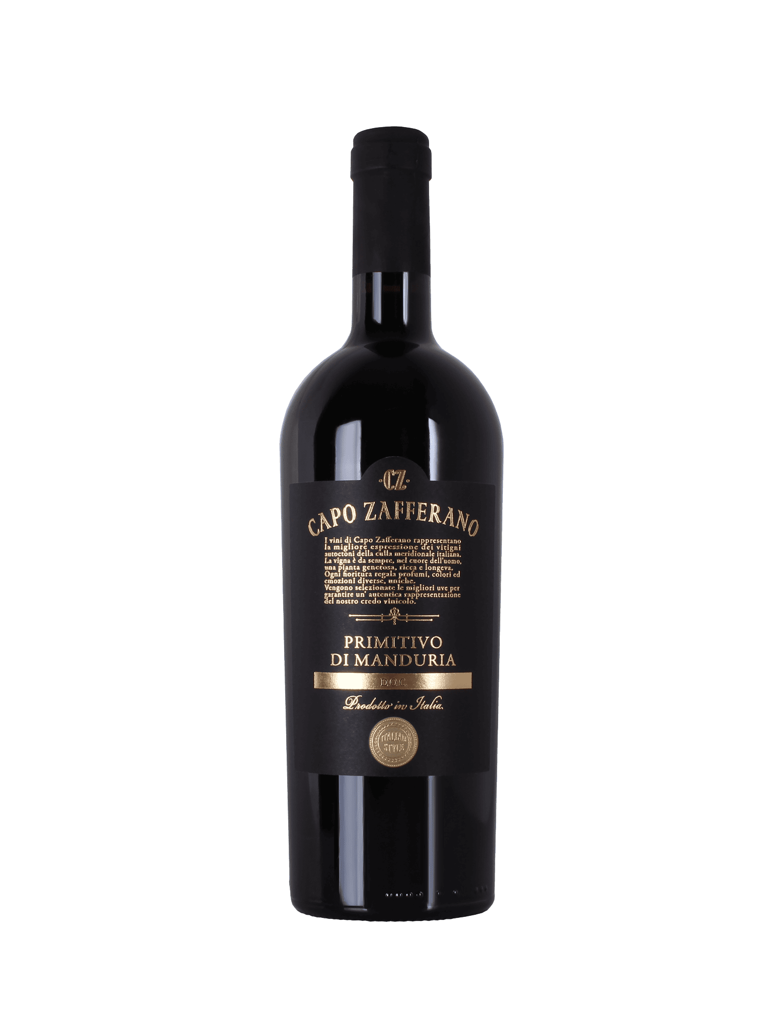 CAPO ZAFFERANO 2022 - Primitivo di Manduria - Puglia - Italy
