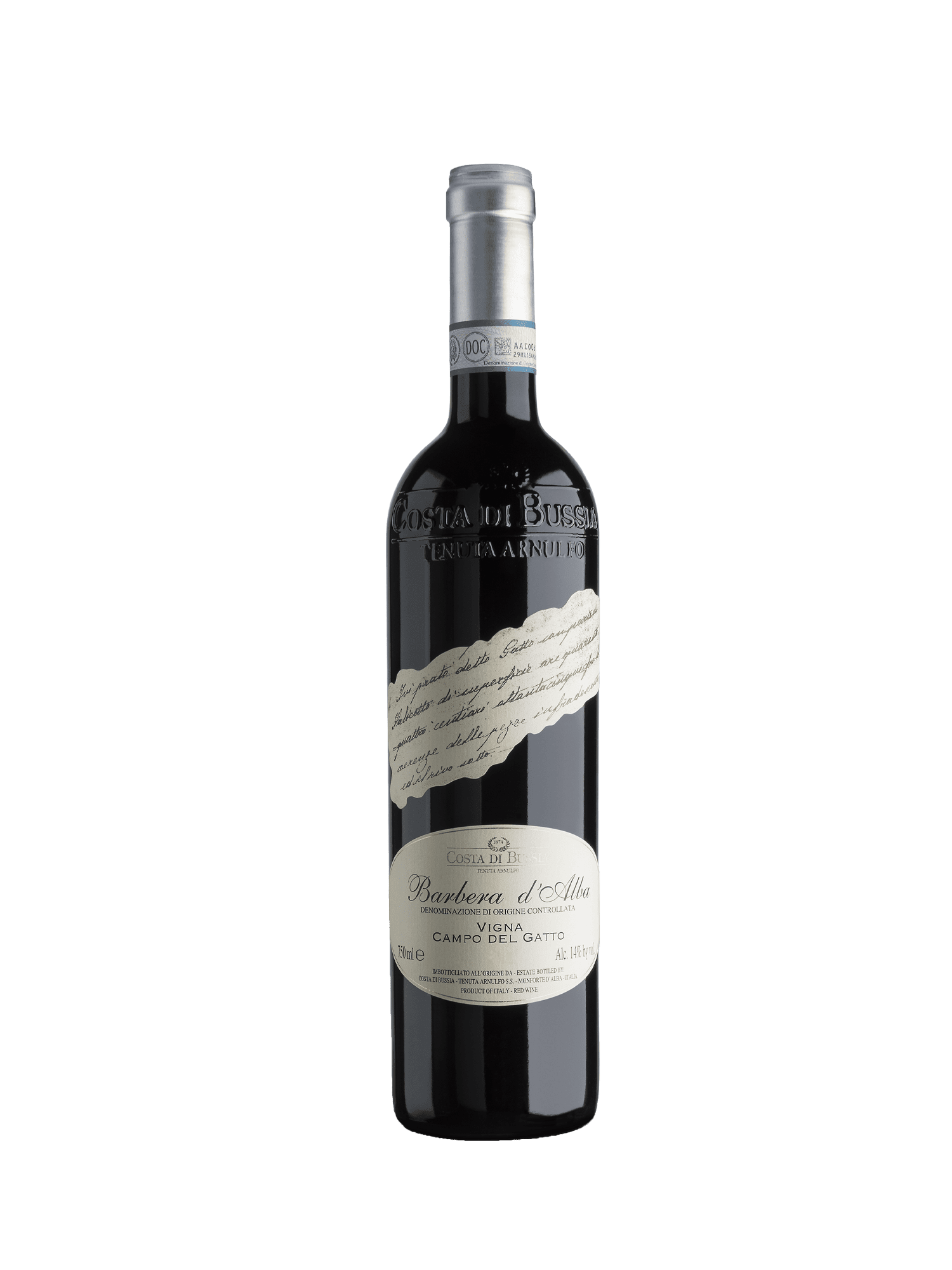 Costa Di Bussia "Vigna Campo Del Gatto" 2022 - Barbera D'Alba - Piedmont - Italy