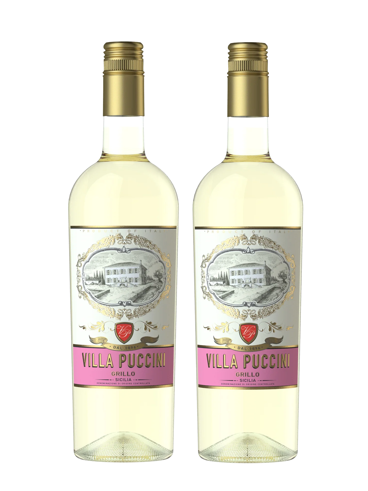 [Bundle of 2] VILLA PUCCINI 2024 - Sicilia DOC - Grillo - Sicily - Italy