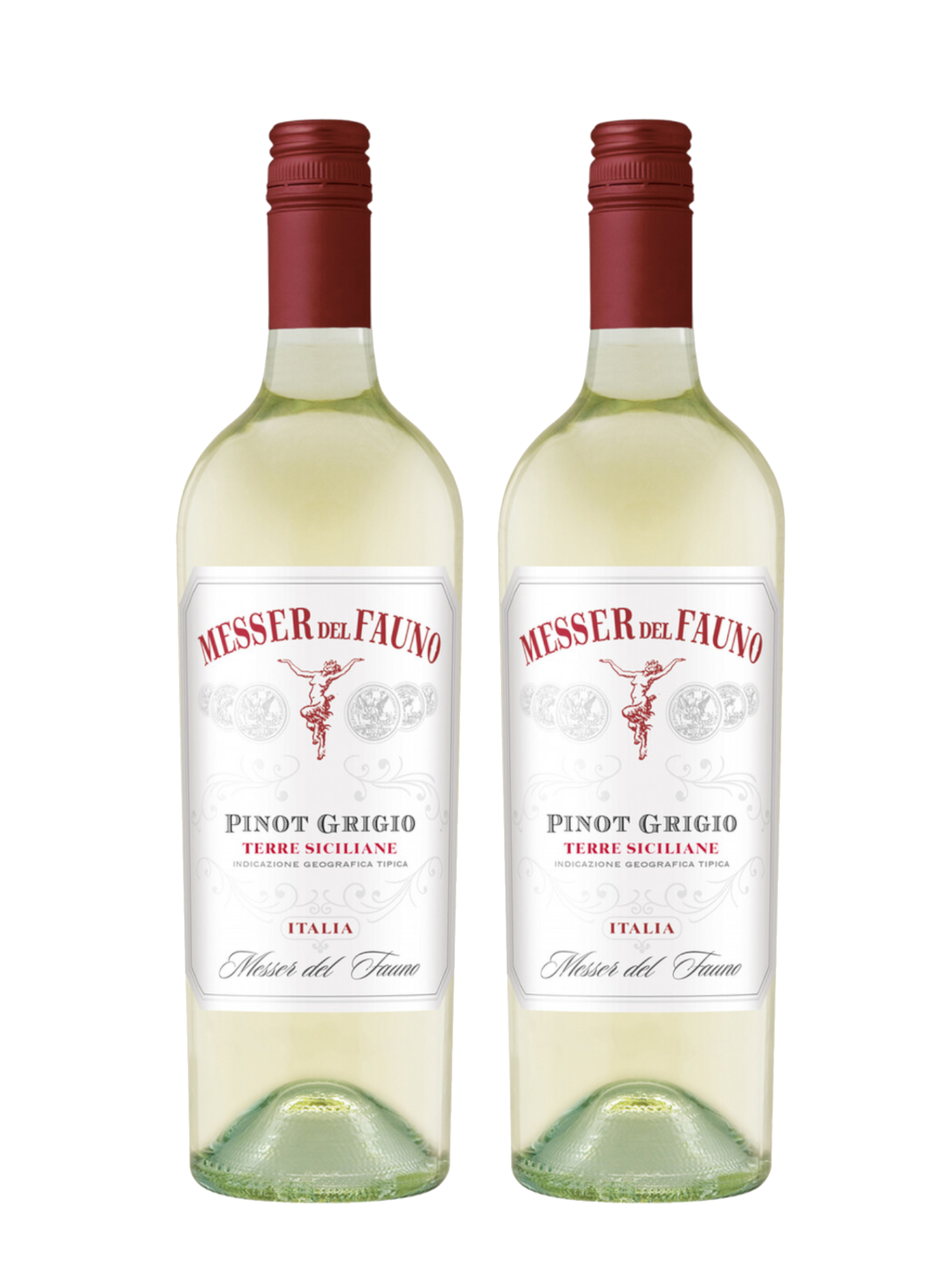 [Bundle of 2] MESSER DEL FAUNO 2024 - IGT Terre Siciliane - Pinot Grigio - Sicily - Italy