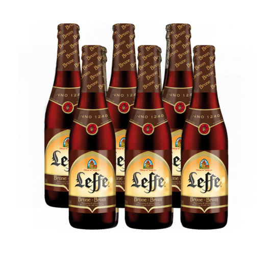 LEFFE - Brune - Belgian Beer - 6 pack