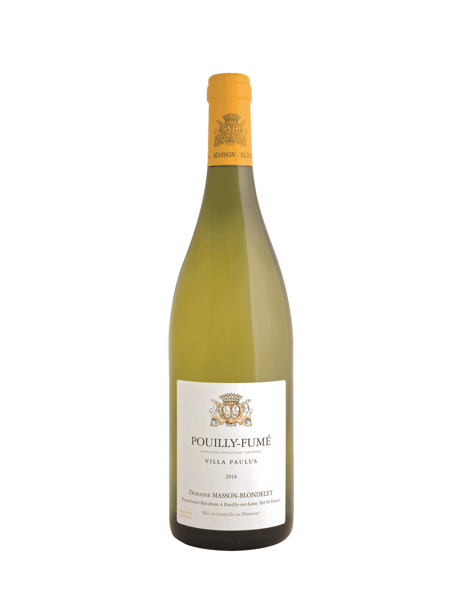 MASSON-BLONDELET "Villa Paulus" 2022 - Sauvignon Blanc - Pouilly Fumé, Loire Valley - France