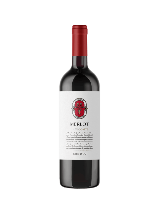 LA VICOMTE AUTHENTIQUE 2023 - Merlot - Languedoc, France
