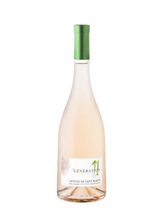 CHÂTEAU DE SAINT MARTIN "Génération 11" 2023 - Côtes de Provence Cru Classé - Provence, France