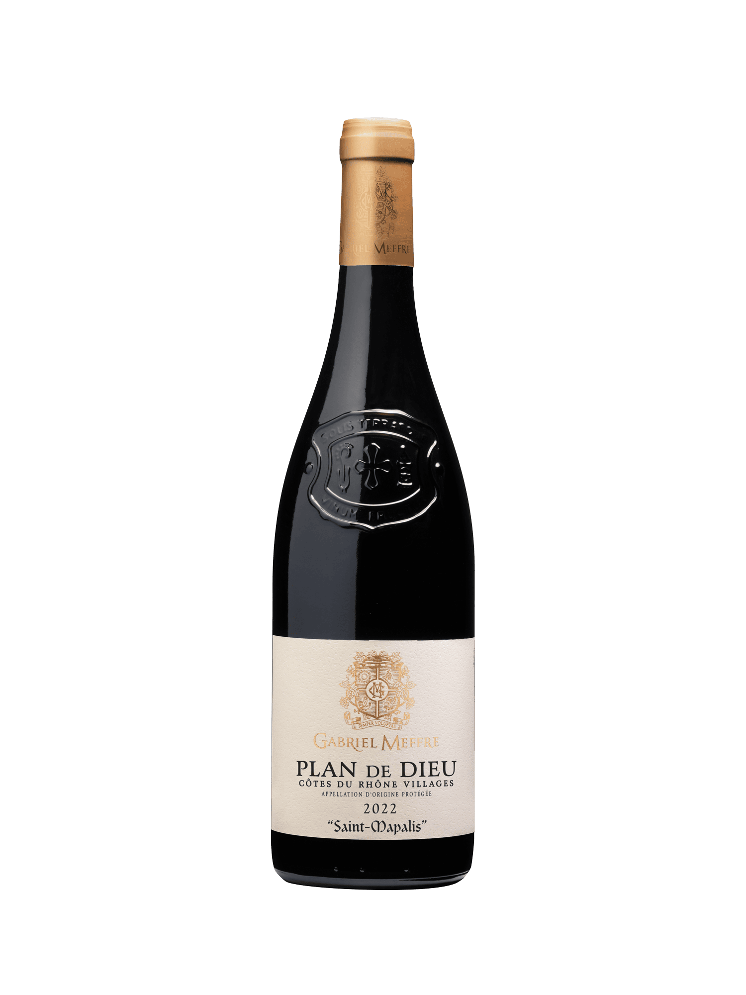 Gabriel Meffre "Plan De Dieu" 2023 - Gsm Cotes Du Rhone, Rhone Valley - France