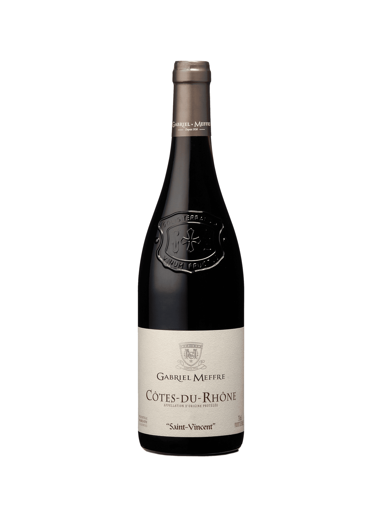 GABRIEL MEFFRE "Saint Vincent" 2023 -  Grenache, Syrah, Cinsault - Côtes du Rhône, Rhône Valley - France