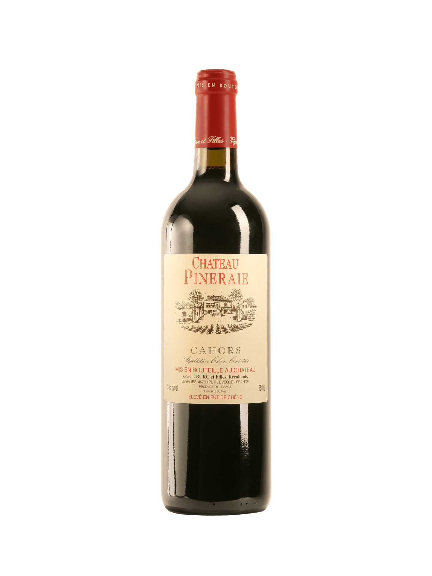 Chateau Pineraie 2022 - Malbec - Cahors - France