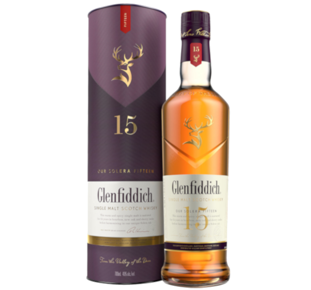 Glenfiddich 15 Year Old Single Malt Scotch Whisky