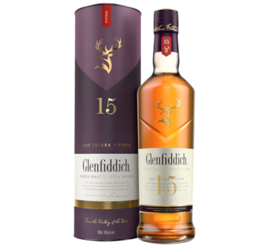 Glenfiddich 15 Year Old Single Malt Scotch Whisky