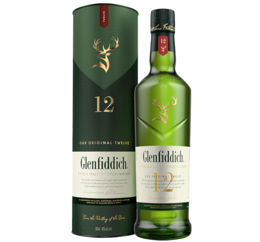 Glenfiddich 12 Years - Single Malt Whisky 70Cl