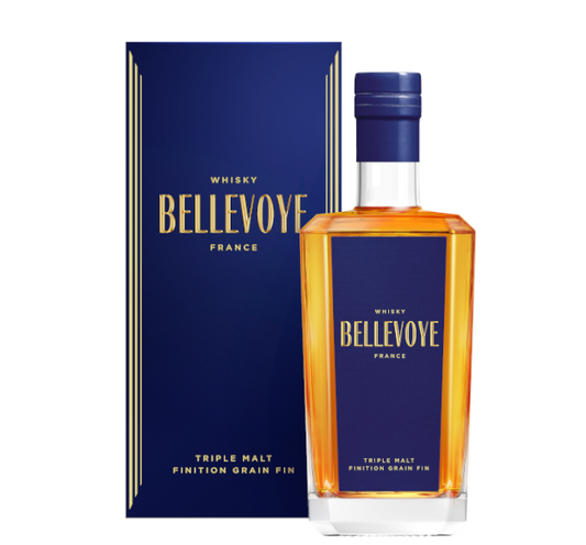 BELLEVOYE Triple Malt Whisky Fine Grain Finish "Blue Label" - France