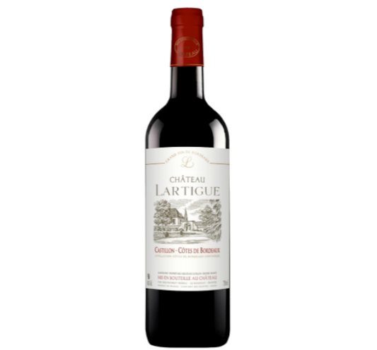 CHÂTEAU LARTIGUE 2022 - Castillon Côtes de Bordeaux - France