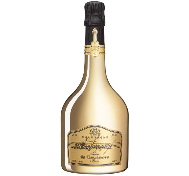 CHARLES DE CAZANOVE "Cuvée Stradivarius" 2009 - Gold Limited Edition - Vintage Champagne 2009 - France