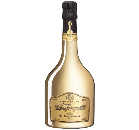 CHARLES DE CAZANOVE "Cuvée Stradivarius" 2009 - Gold Limited Edition - Vintage Champagne 2009 - France