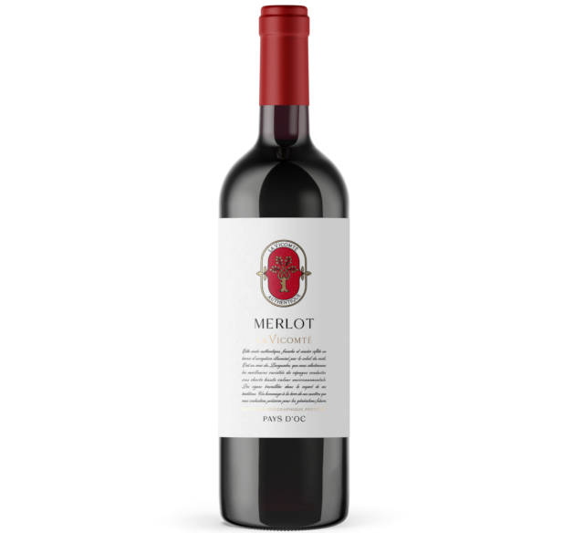 LA VICOMTE AUTHENTIQUE 2024 - Merlot - Languedoc, France