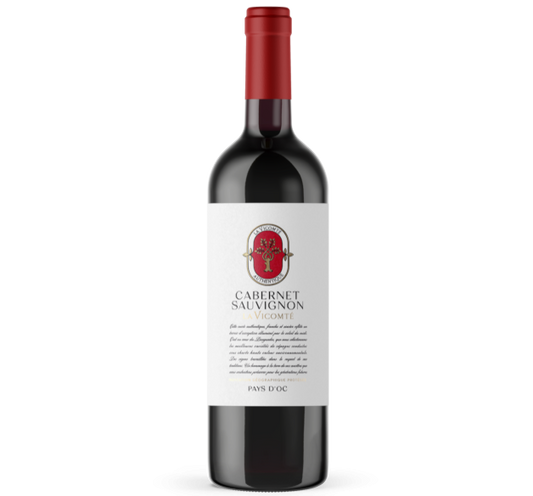 LA VICOMTE AUTHENTIQUE 2023 - Cabernet Sauvignon - Languedoc, France